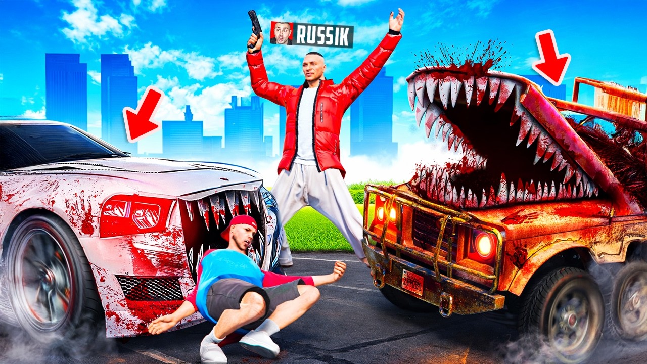 VERFLUCHTE AUTOS GREIFEN ALLE YOUTUBER AN in GTA 5 RP!🚗💀