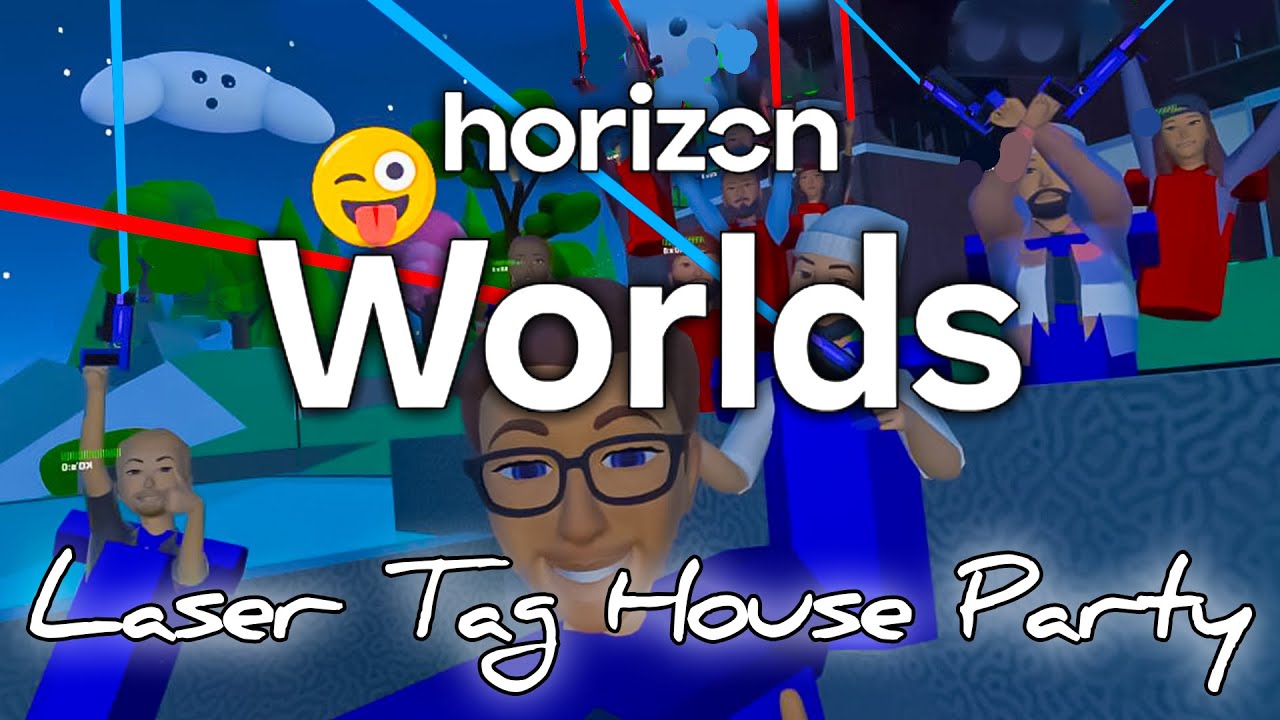 Building 104: Laser Tag House Party in Horizon Worlds