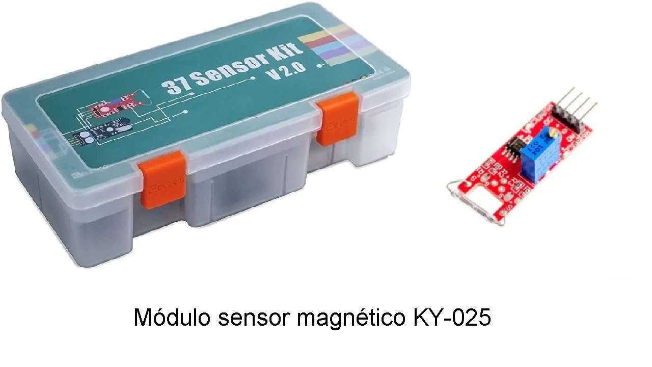 ELEGOO 🎯. SK 160: MÓDULO SENSOR MAGNÉTICO (KY-025).