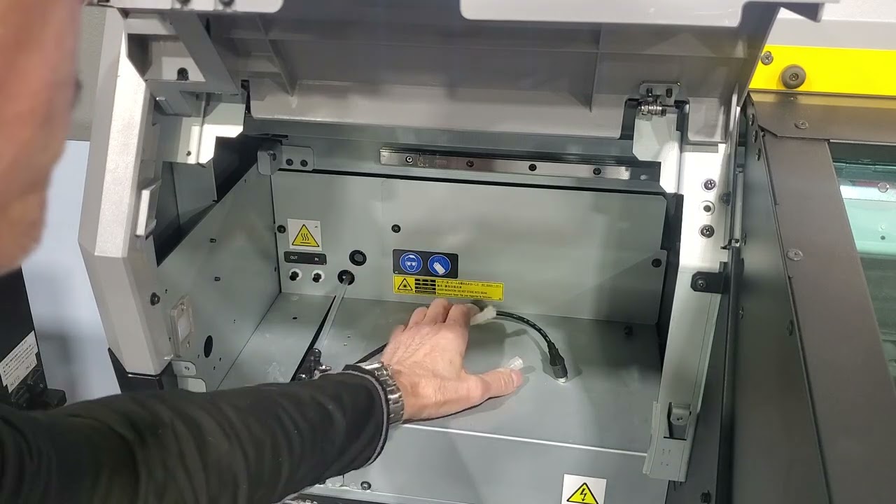Mimaki UJF-6042MkII what to do when you get related error messages. water lack / heater temp issues