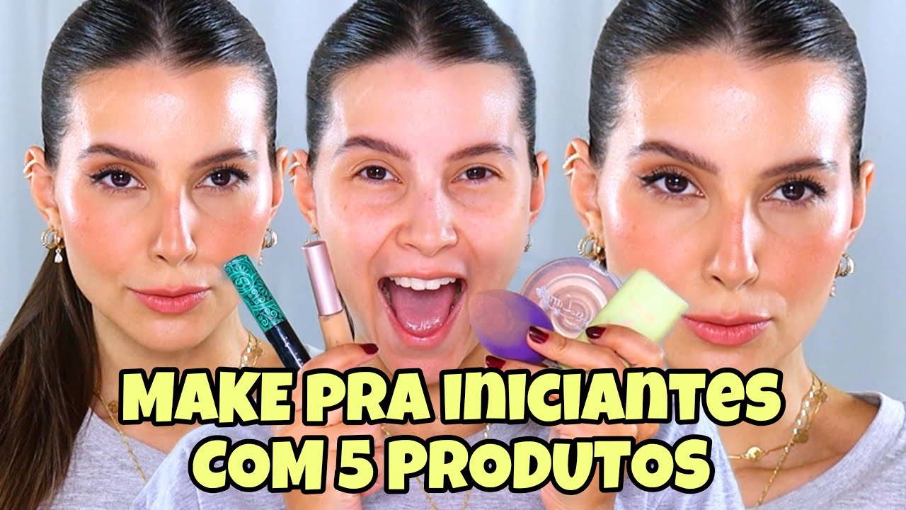MAQUIAGEM FÁCIL PRA QUEM NÃO SABE SE MAQUIAR 