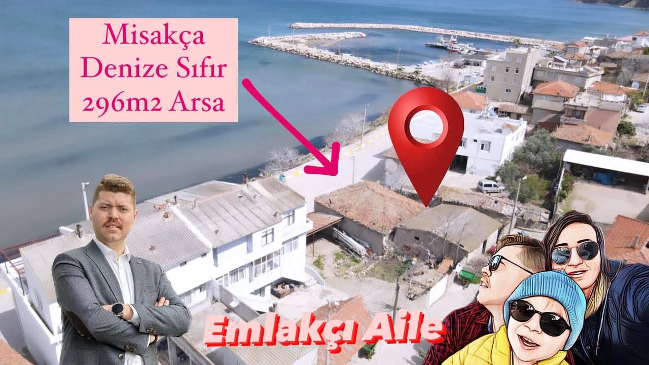 DENİZE SIFIR KARGİR EV TAPULU SATILIK ARSA! 3.000.000₺