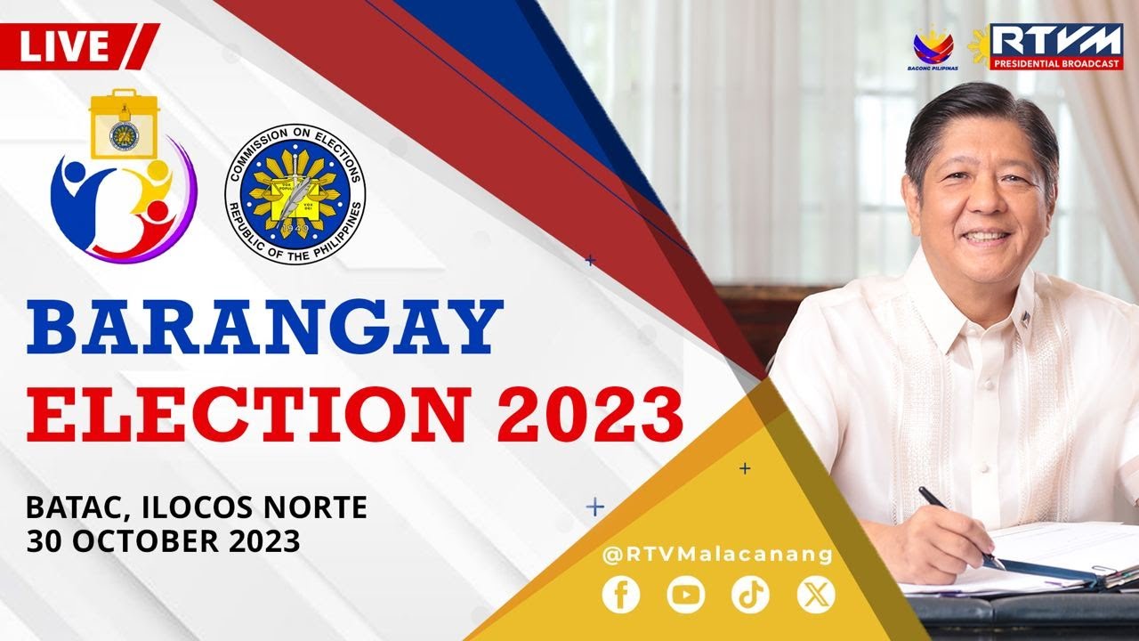 Casting of Vote for the 2023 Barangay Elections 10/30/2023