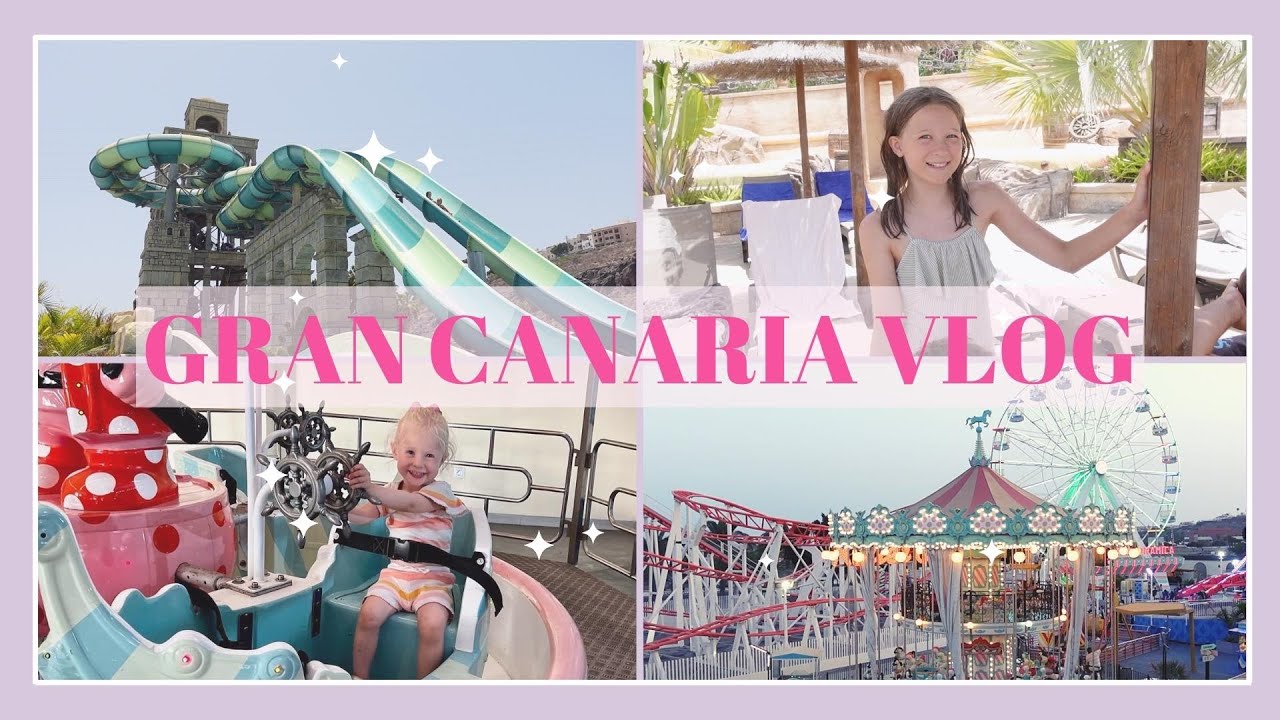 Besøger VANDLAND & TIVOLI på Gran Canaria 🏝🎡🎢 LOUISE SOPHIA♡
