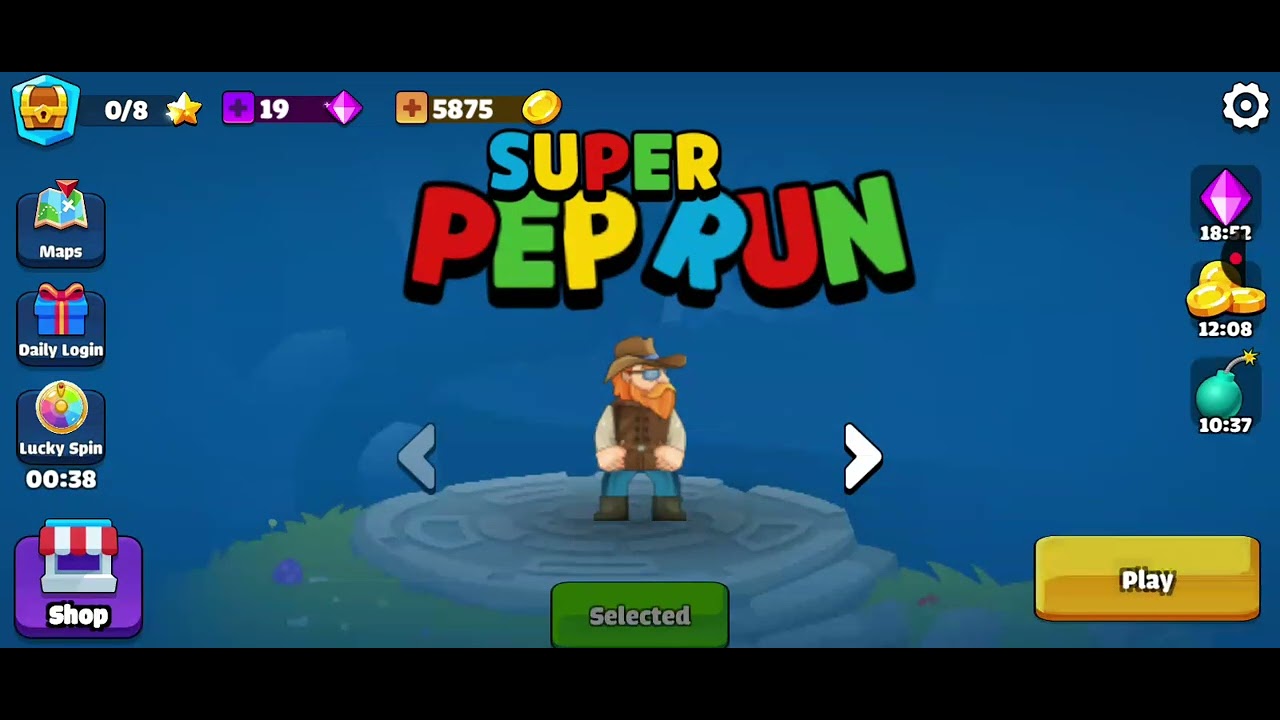 Pep world level 1-5 (11 minutes)