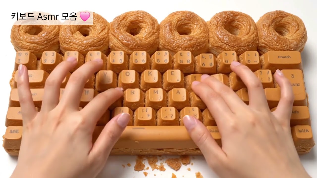 [Asmr] ai 키보드 asmr 모아보기 20분 🩷 #asmr #ai 