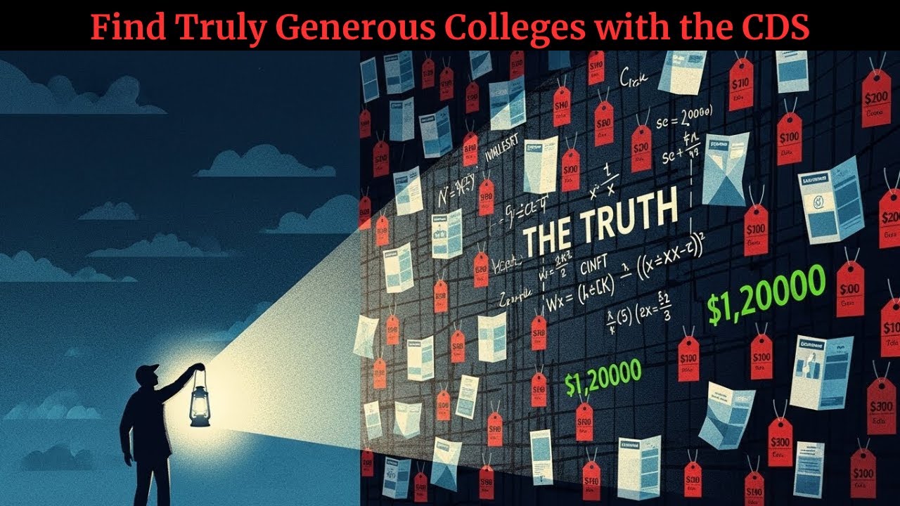 EP 17: Marketing vs. Reality: Find Truly Generous Colleges with the Common Data Set