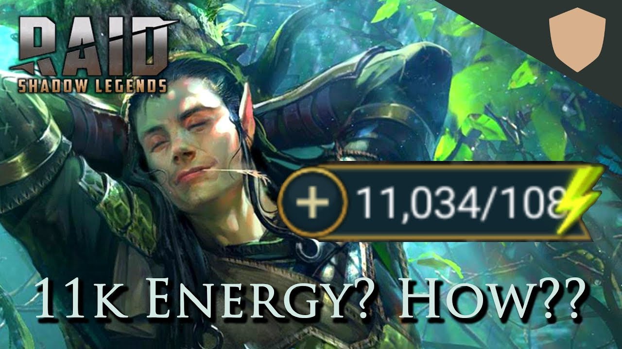 How I got to 11.000 energy in RAID: Shadow Legends
