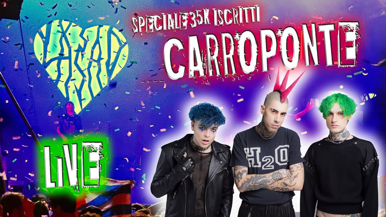 Vlog - LA SAD LIVE SHOW (CARROPONTE 07/09) [SPECIALE 35K ISCRITTI]