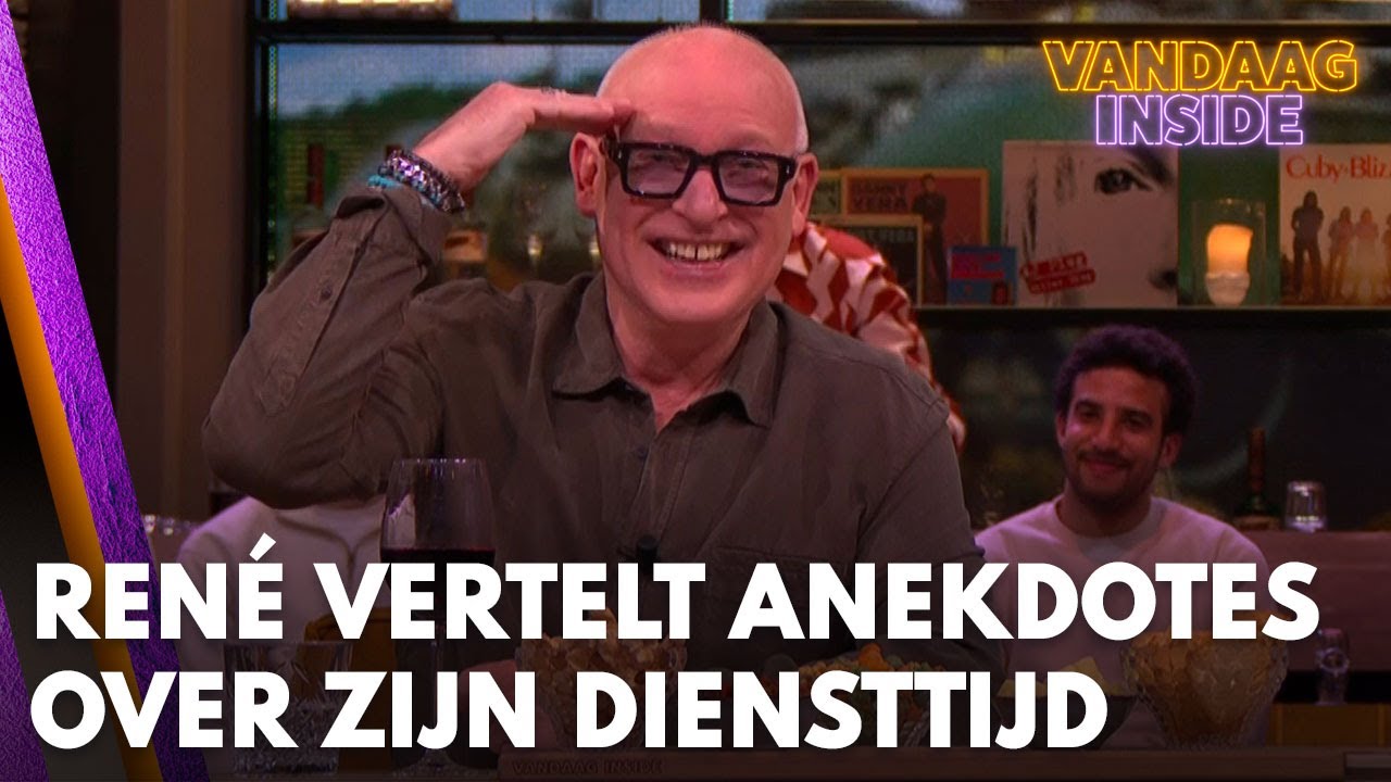 Ren&eacute; vertelt heerlijke anekdotes: 'Als de generaal weg was deed ik zijn jasje aan!' | VANDAAG INSIDE