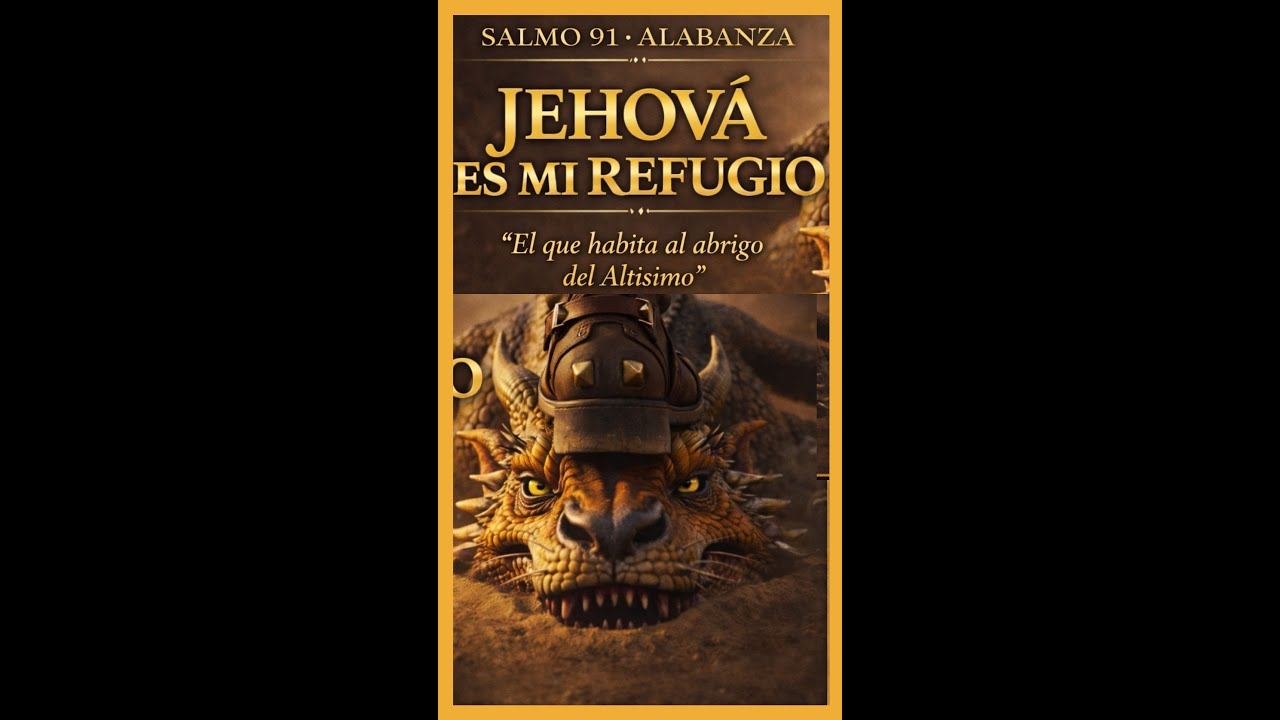 🛡️ Salmo 91: MORANDO BAJO LA SOMBRA DEL OMNIPOTENTE (Estilo Hebreo) RV1960