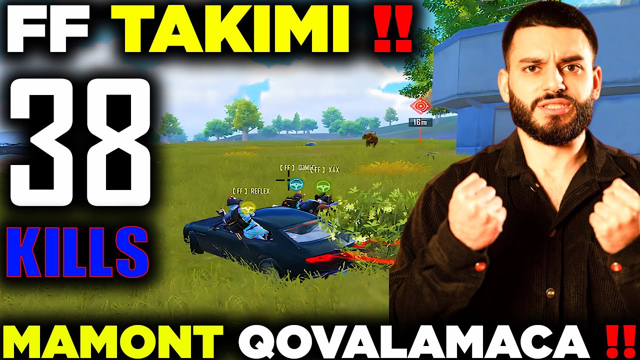 FF TAKIMI İLƏ MAMONT QOVALAMACA 😂!! ERANGELİN İÇİNDƏN KEÇDİK 😱!! PUBG MOBİLE ...