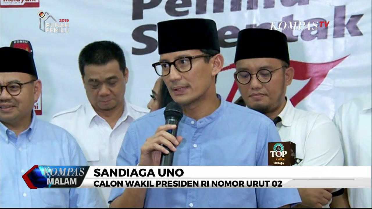 Dana Awal Kampanye Prabowo-Sandi Rp 2 M