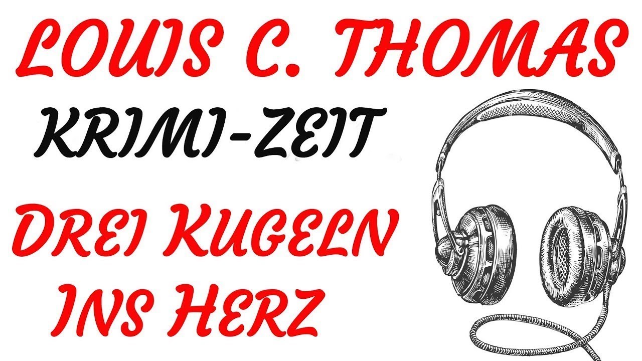 KRIMI Hörspiel - Louis C. Thomas - 3 KUGELN INS HERZ (1971)