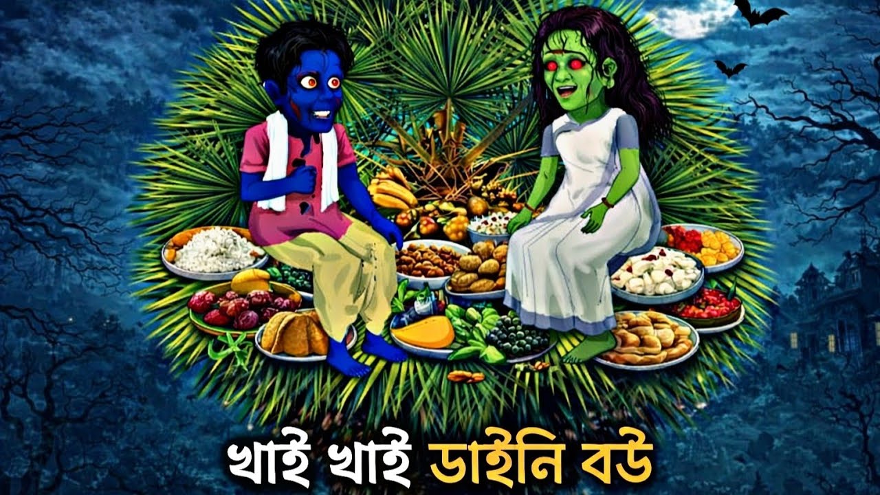 খাই খাই ডাইনি বউ | Khai Khai Daini Bou | cartoon video | Rupkothar golpo | Bangla cartoon | cartoon 