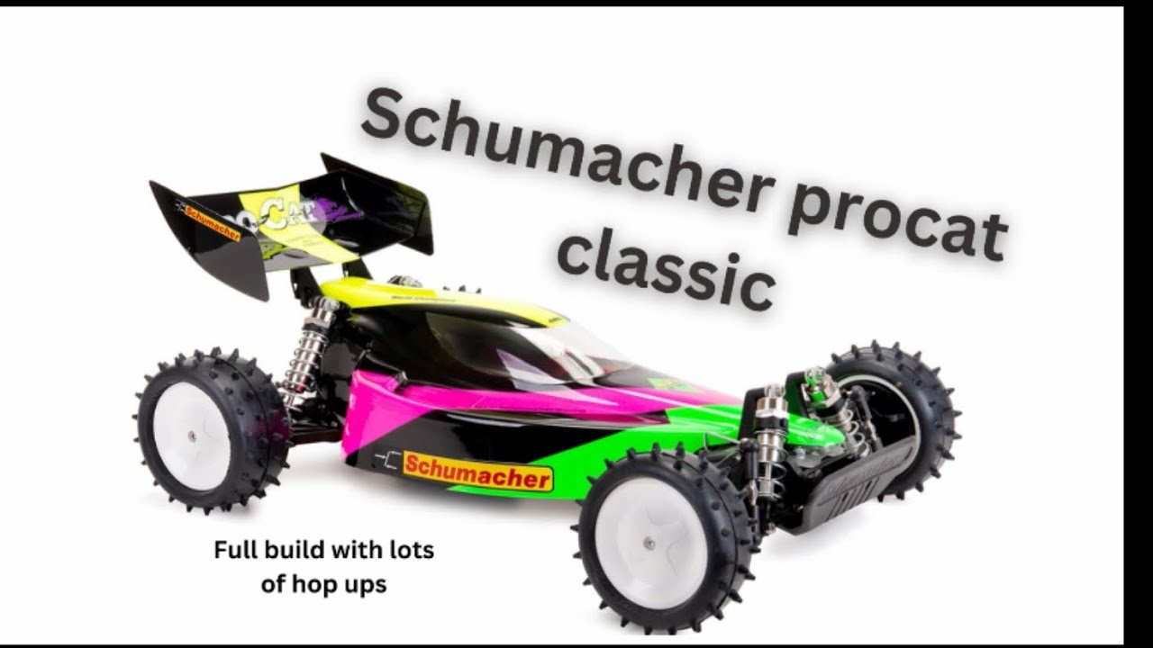 Schumacher procat classic, hop ups and build. Getting ready for the Euromasters 2023