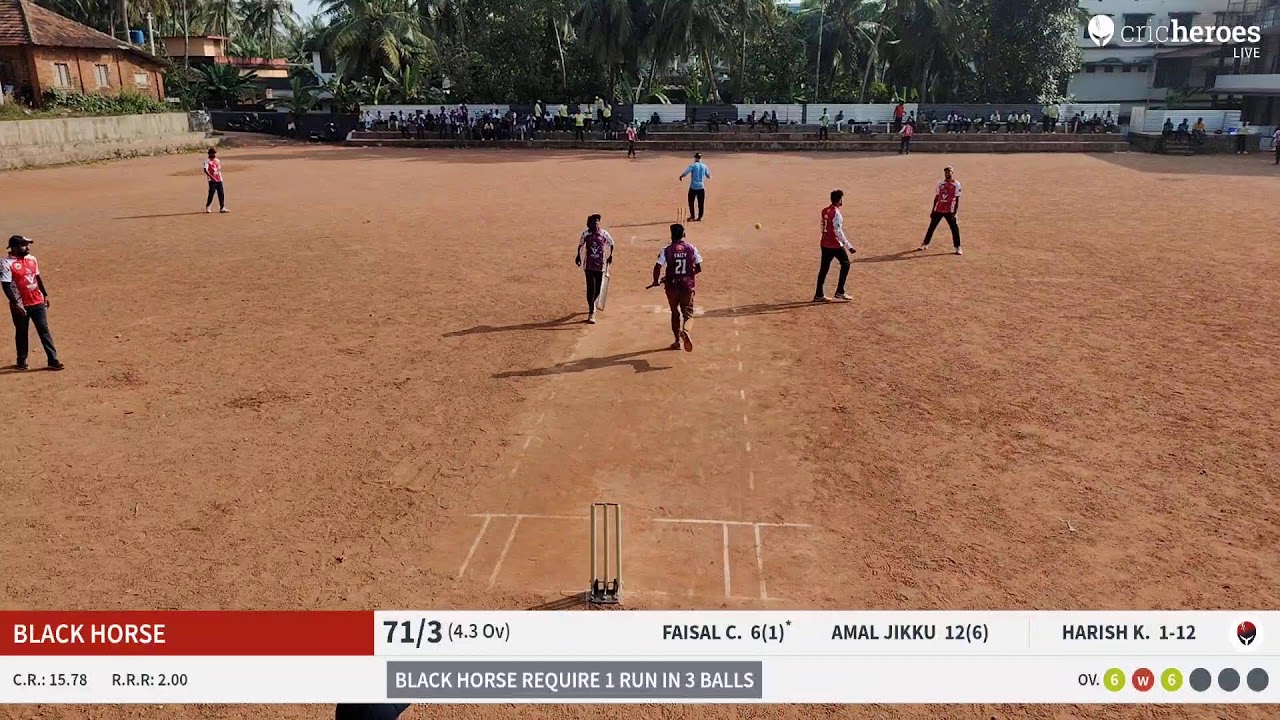 Black Horse vs F & A Wayanad live cricket match | RANJI MEMORIAL PREMIER LEAGUE  live - Peralassery
