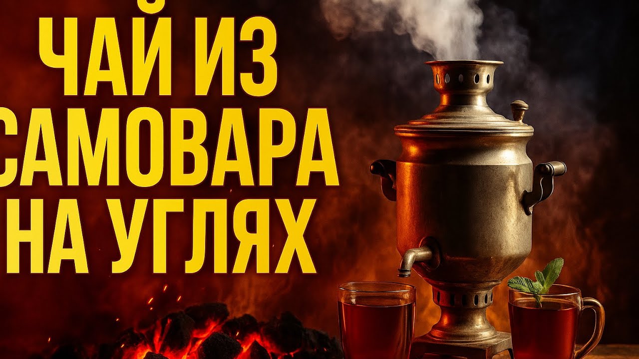 Инструкция: как заварить самовар на углях)))