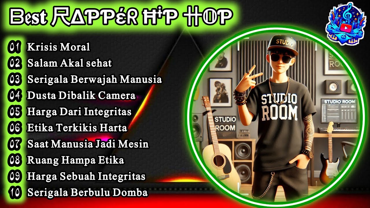 DIST TRACK RAPPER HIP HOP INDONESIA🔥 FULL ALBUM: KRISIS MORAL. #rap #indonesia #hiphop