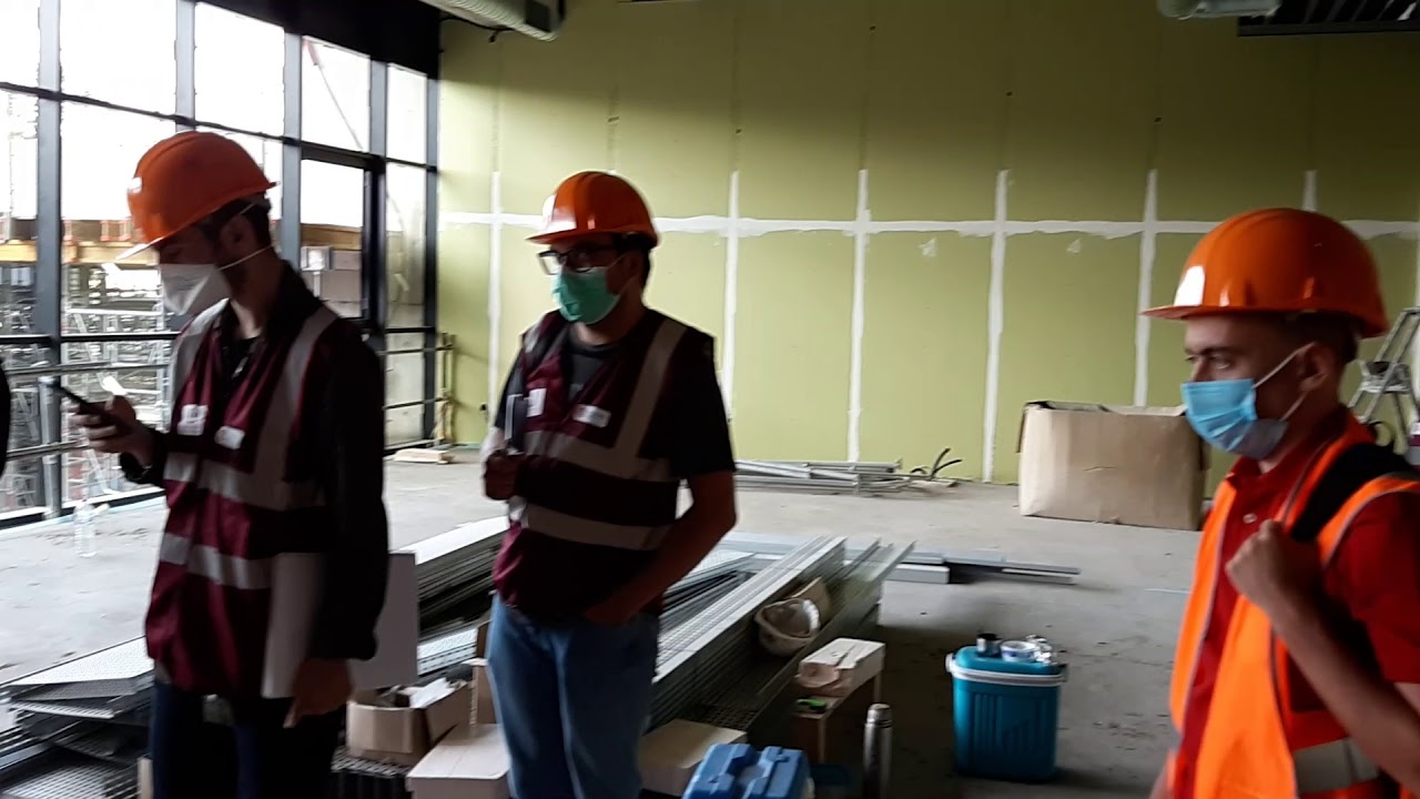 Visite du chantier de la Tribune Sud du stade Saint-Symphorien du FC Metz (Juillet 2020)