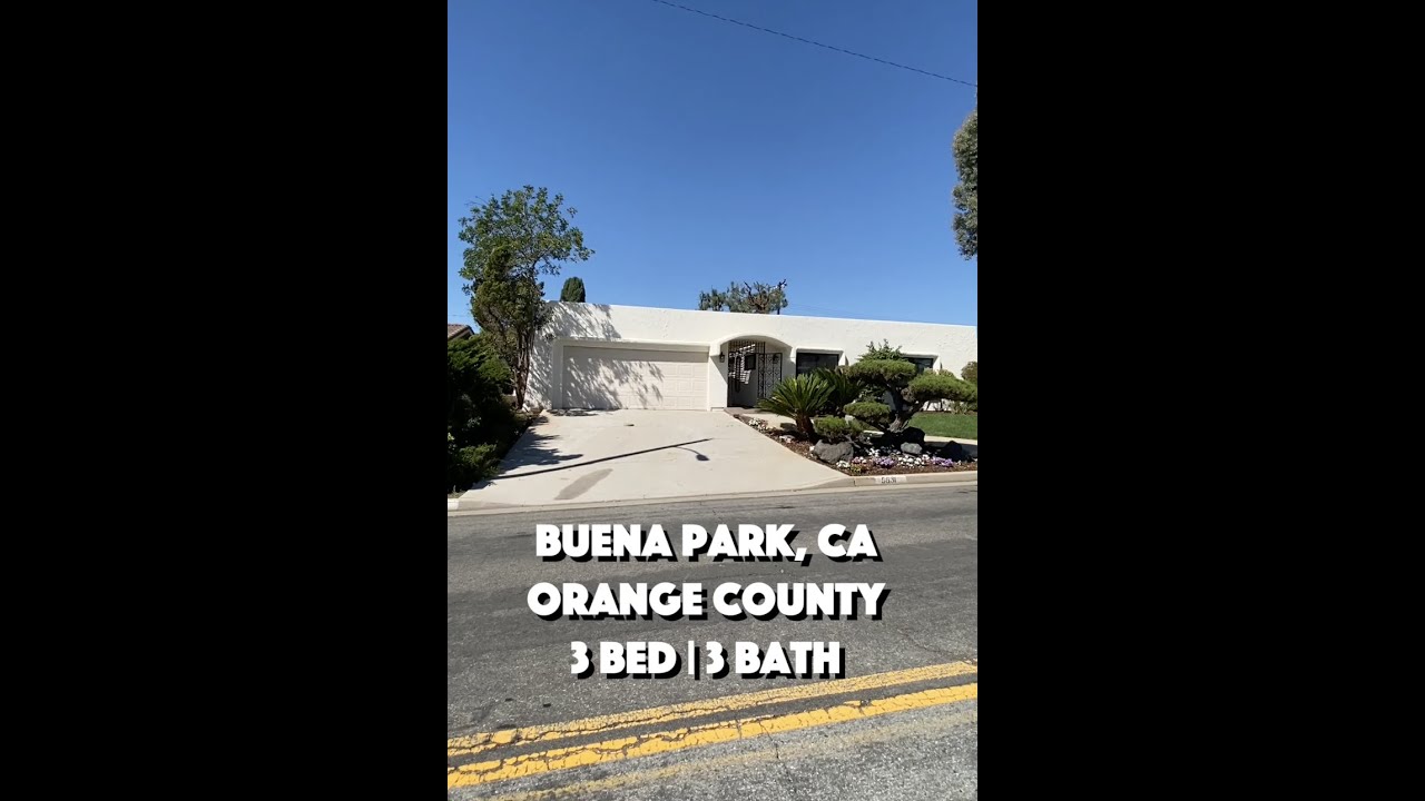 Buena Park Home For Sale | 3 bedrooms 3 bathrooms | Orange County Home Tour