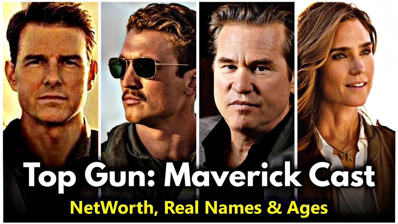 Top Gun: Maverick Cast: NetWorth, Real Names & Ages | Netflix