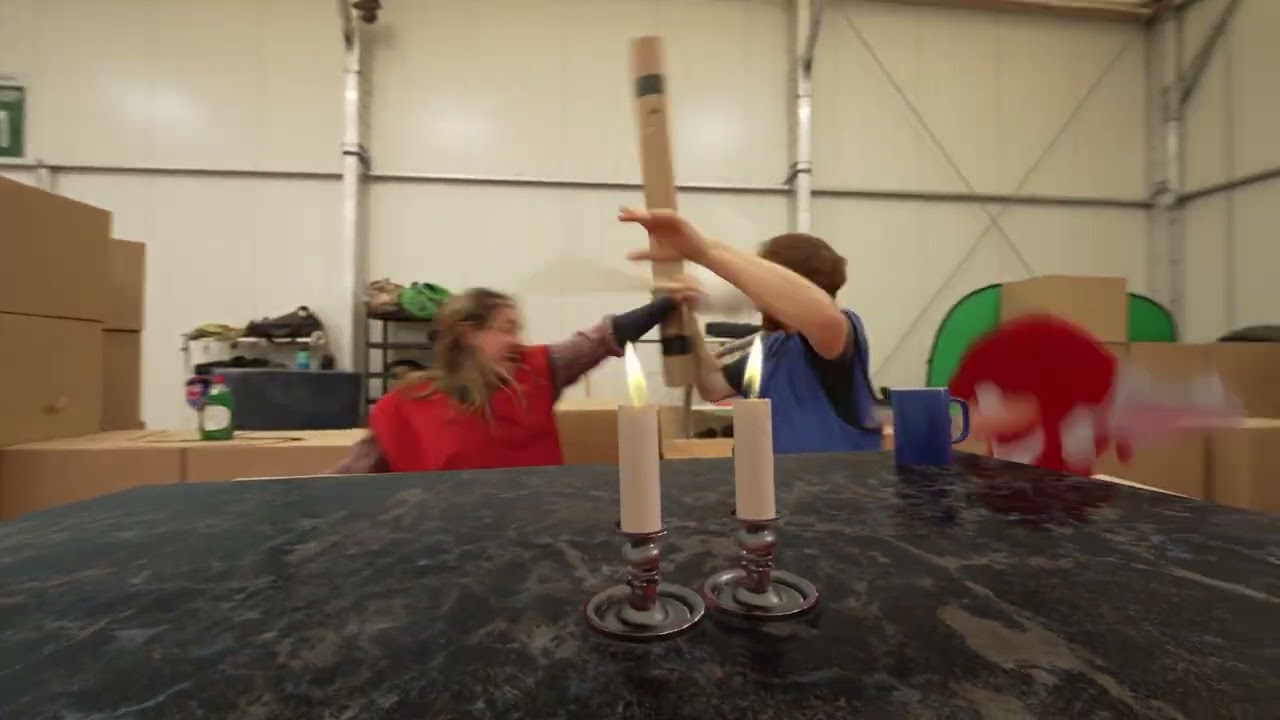 Knuckles Kitchen Fight Stunt Viz