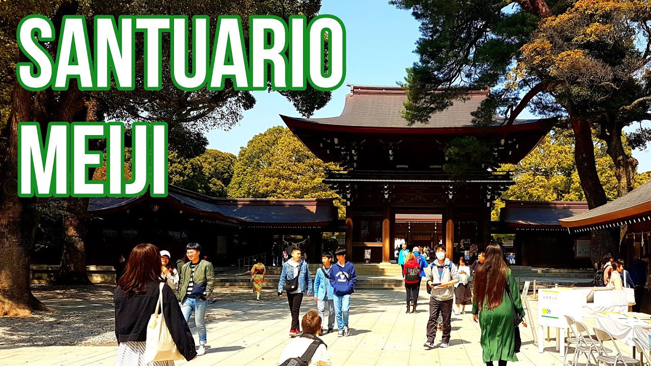 El Santuario Meiji en Tokio