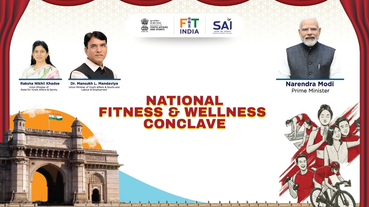 #FitIndia National Fitness & Wellness Conclave #Live | Fit India Movement