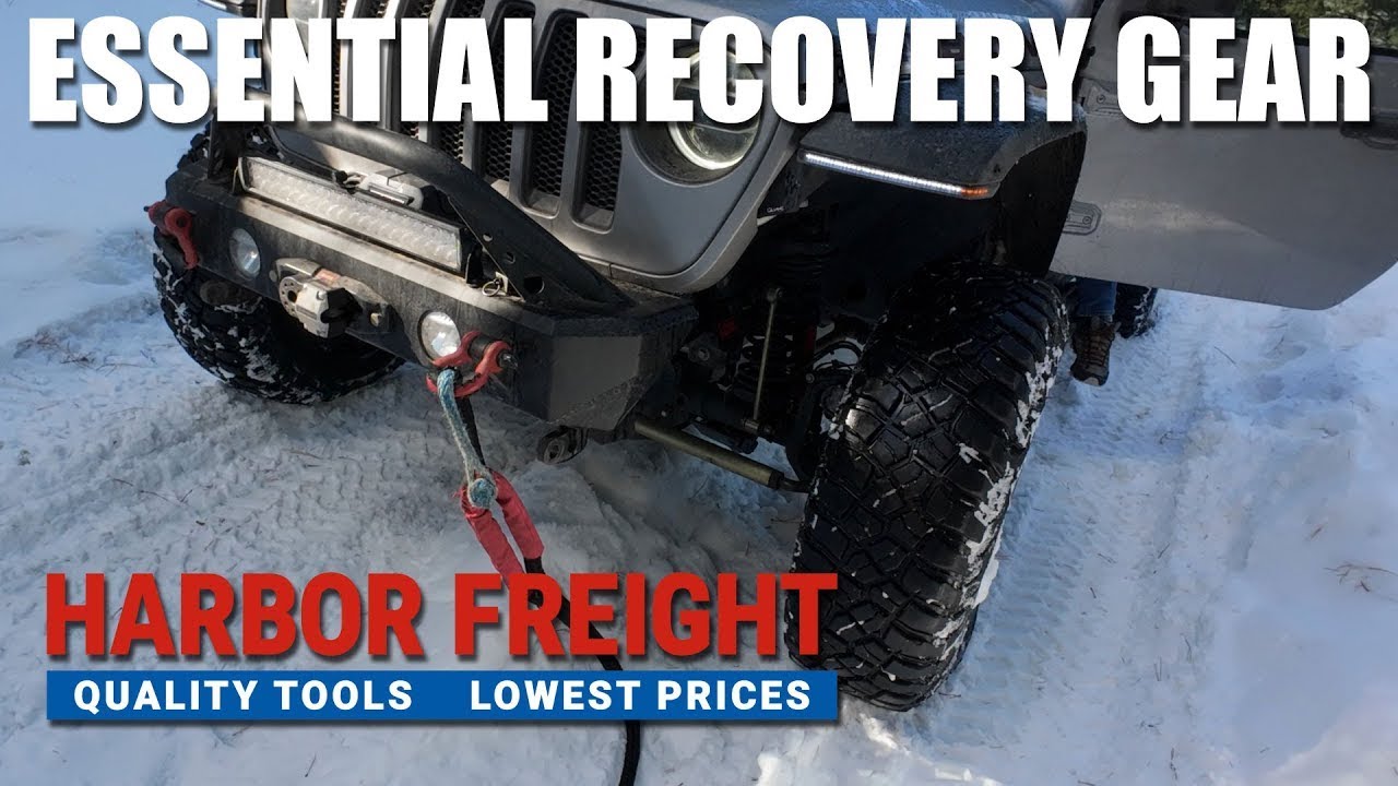 Complete Harbor Freight Recovery Kit for Jeep - Budget Off-Road Gear Guide