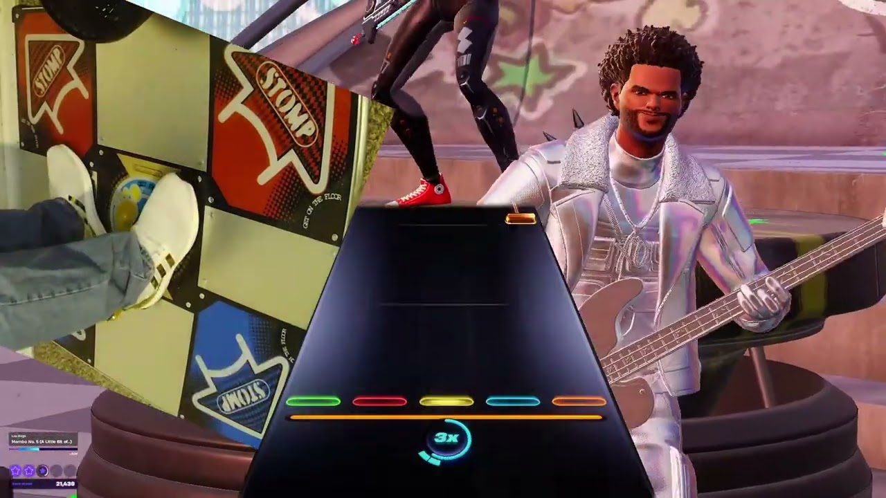 Pump It Up Fortnite Festival Expert: Mambo No. 5 (A Little Bit of...) Lou Bega Bass