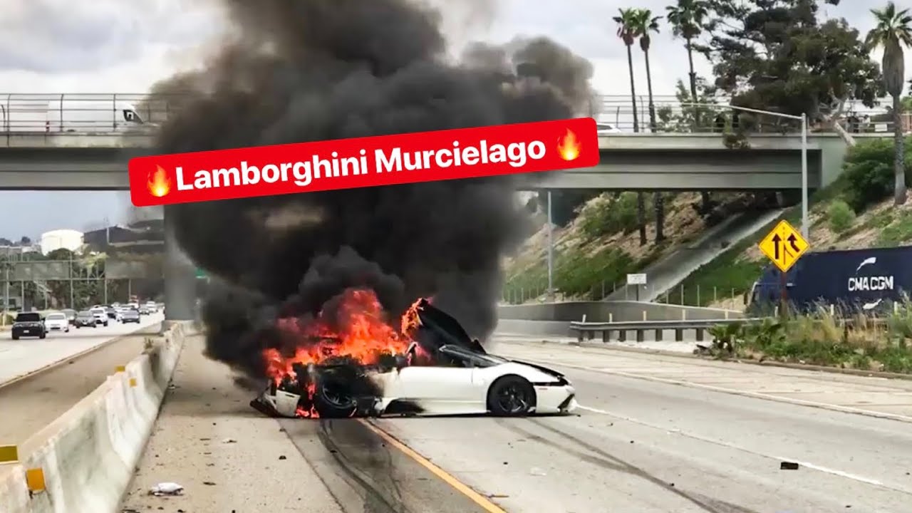 MY FRIENDS LAMBORGHINI CRASHES AND BURNS! *EMOTIONAL*