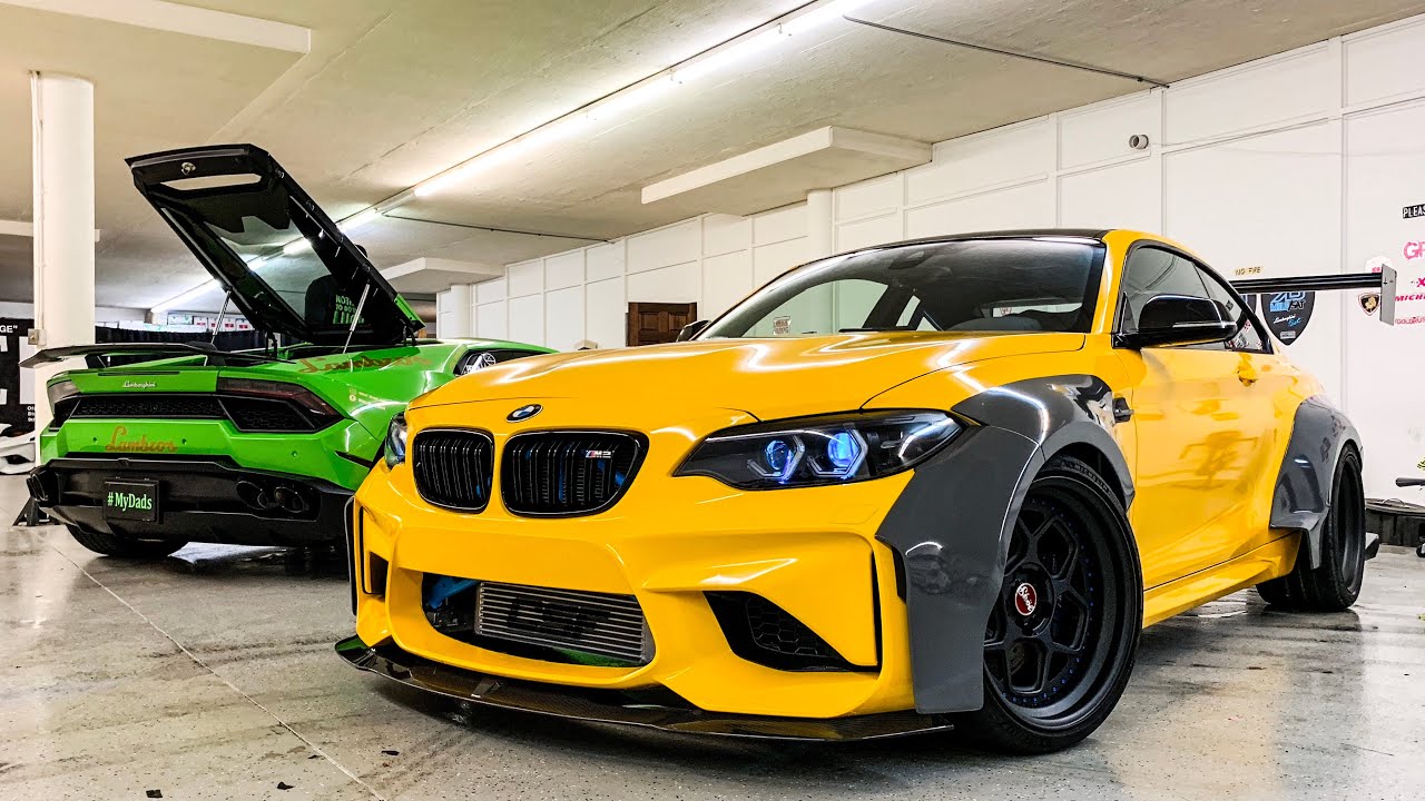 ALEX CHOI'S BMW M2 WIDEBODY DRIFT BUILD! *UPGRADED TURBOS 600 HP*