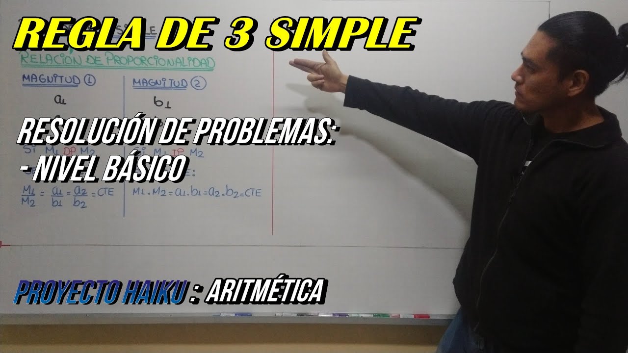 REGLA DE TRES SIMPLE | PROBLEMAS BÁSICOS