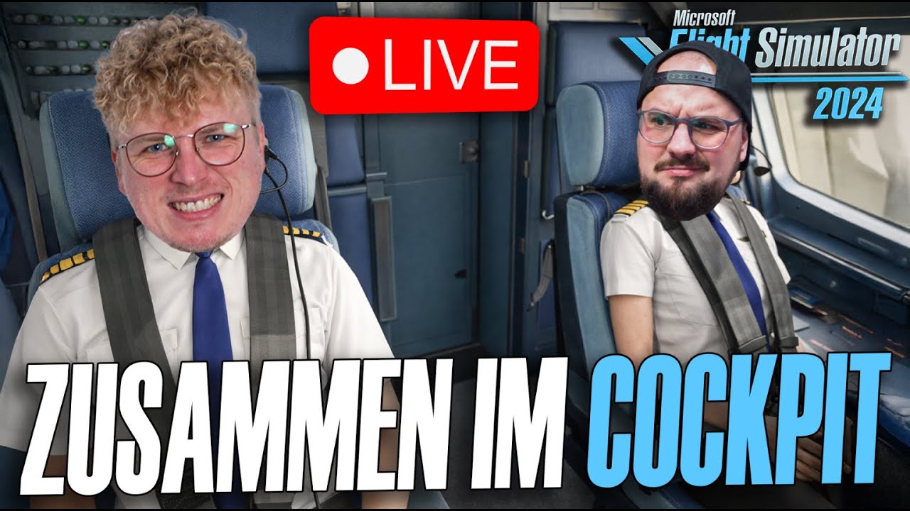 Nur ein Versuch! Shared Cockpit im MSFS 2024 mit dem FBW A320 | !Twitch !MSFS2024