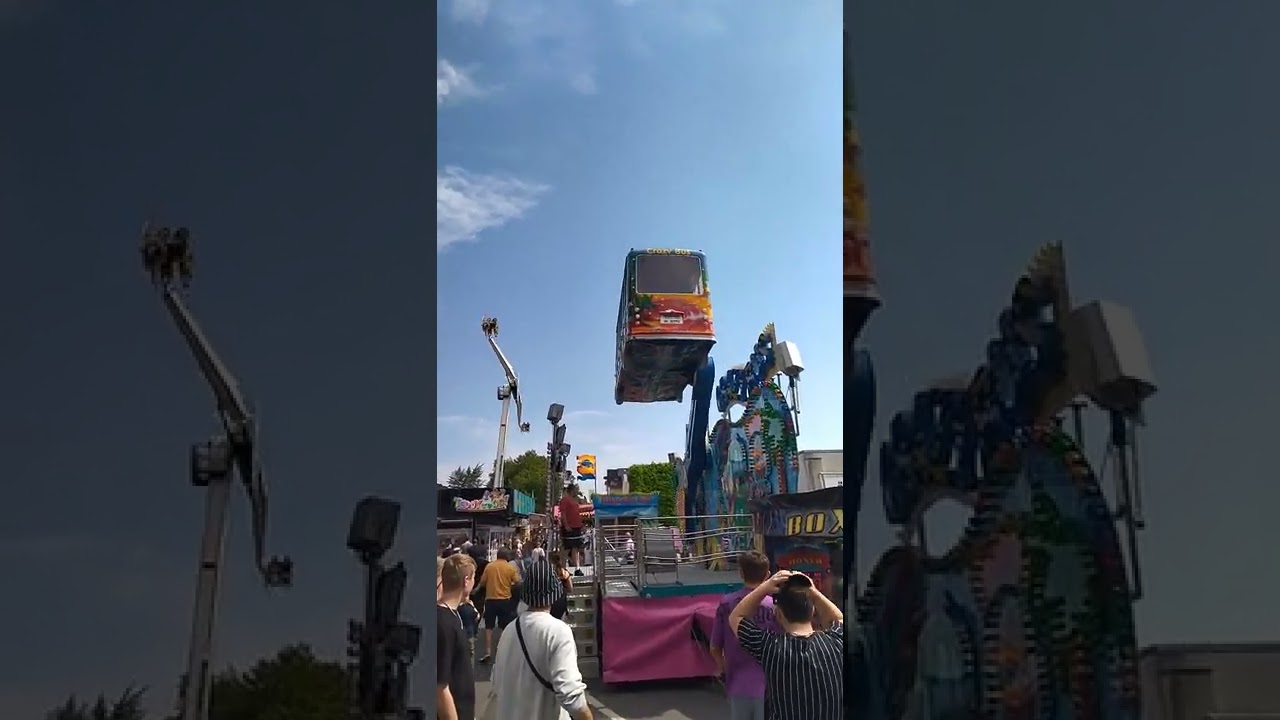 Flying Crazy Bus in Menden (Sauerland) auf der Pfingstkirmes!