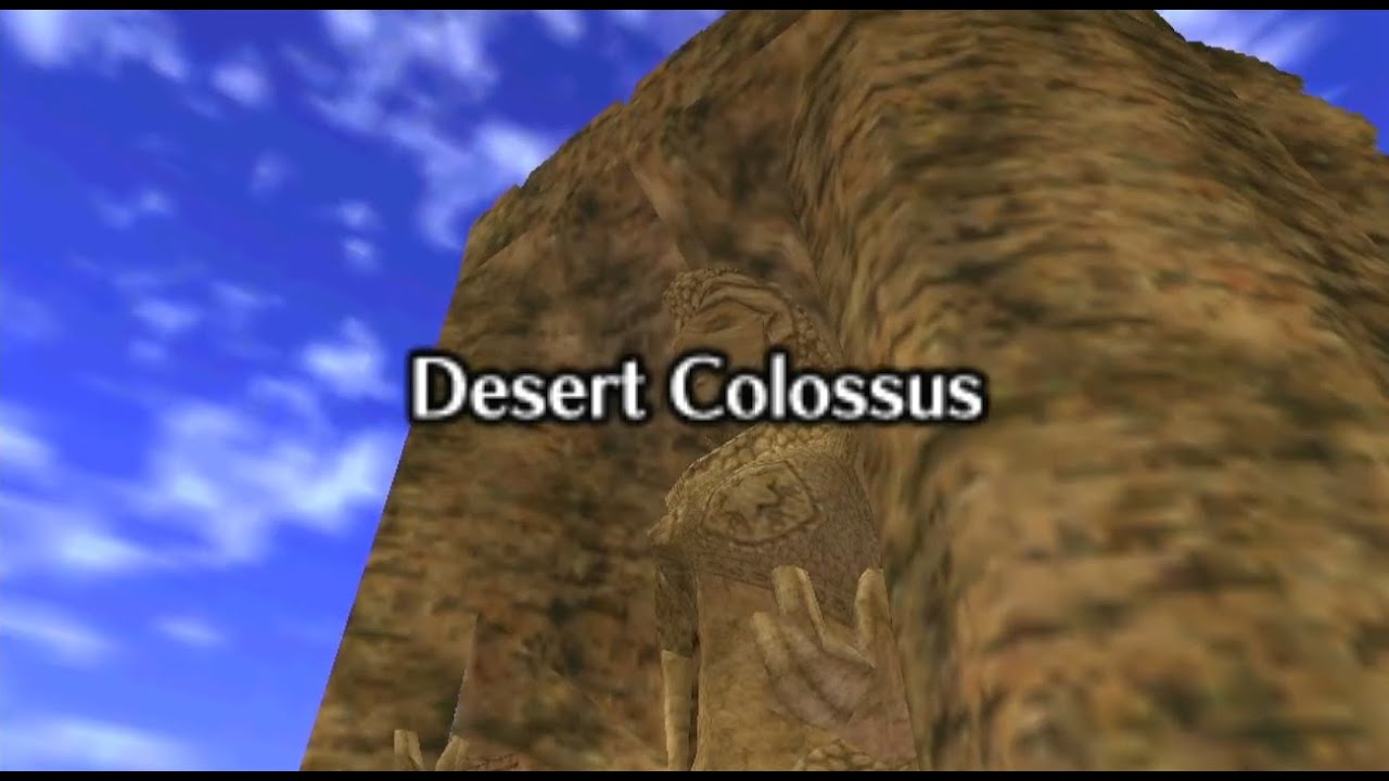 The Legend of Zelda: Ocarina of Time - Desert Colossus: Spirit Temple with Young Link