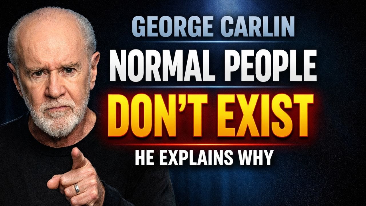 “George Carlin Explains Why Normal People Don’t Exist”
