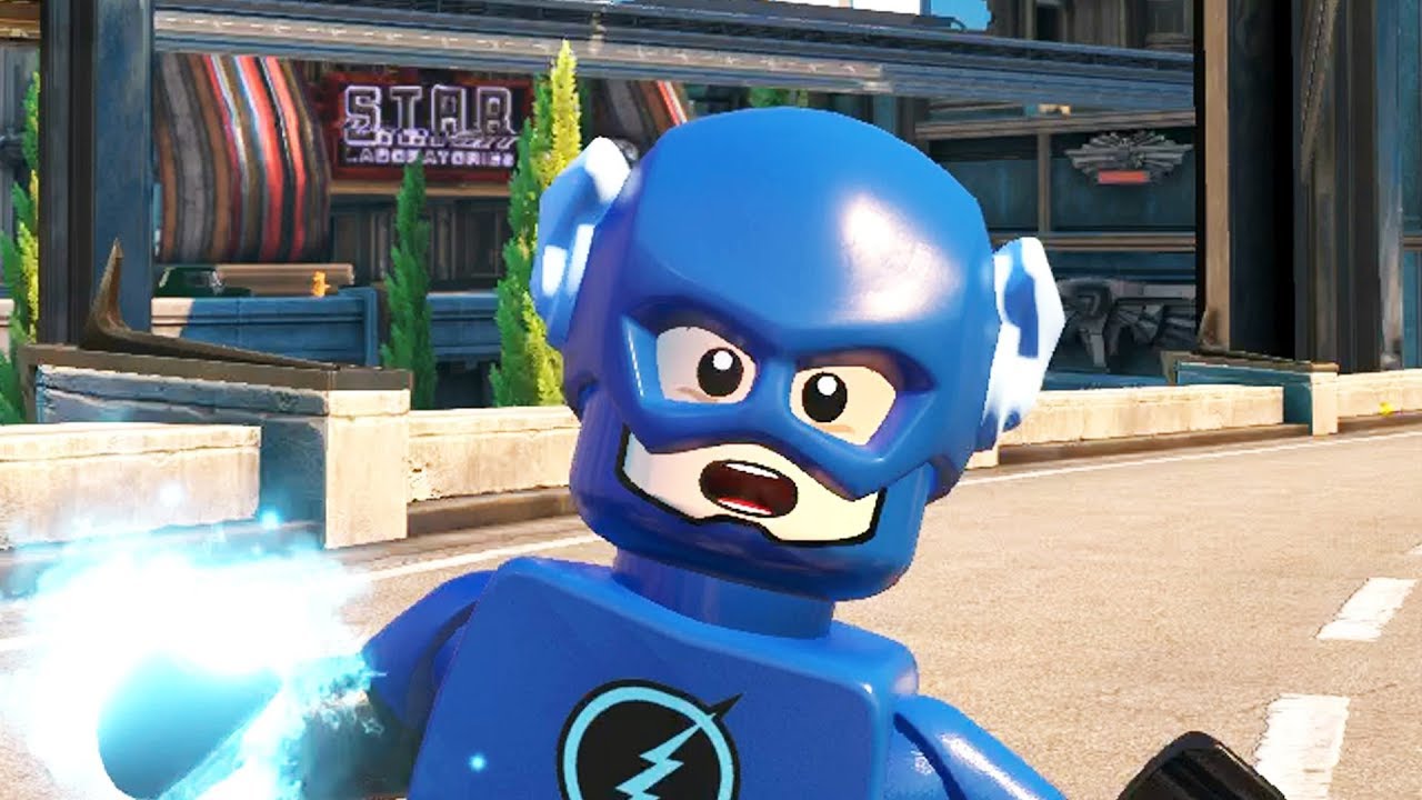 LEGO DC SUPERVILLAINS - Синий Фонарь Флэш!
