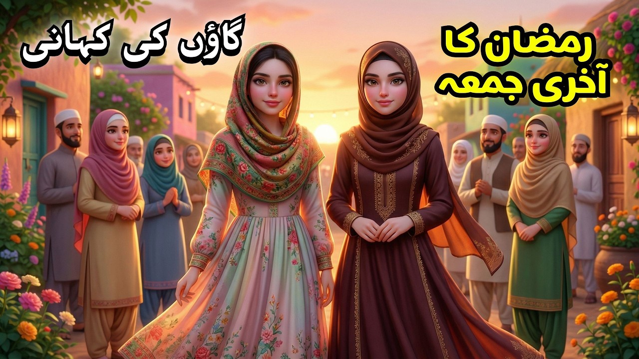 Ramzan Ka Akhri Juma | Gaon Ki Kahani | Zainab Aur Naila | Urdu Hindi Fairy Tales