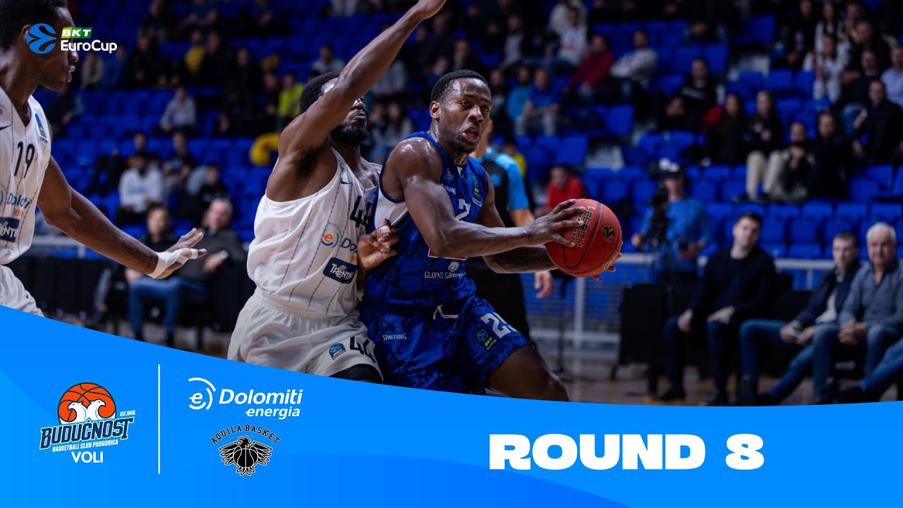 Buducnost VOLI Podgorica-Dolomiti Energia Trento | Round 8 Highlights | 2023-24 BKT EuroCup
