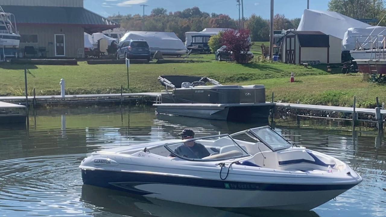 Glastron 195 open bow Erie Canal run