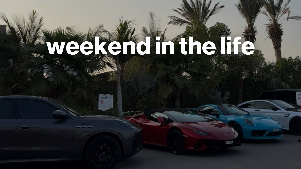a weekend in the life, 5 weeks out from the marathon, beach clubs & good food
