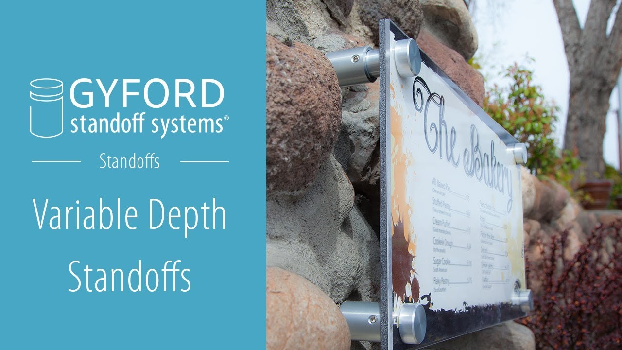 Variable Depth Standoffs-Mount Panels to Uneven Surfaces