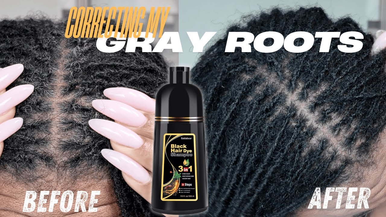 How I Fix My Gray Roots in Minutes! Super Simple | Drknlvely