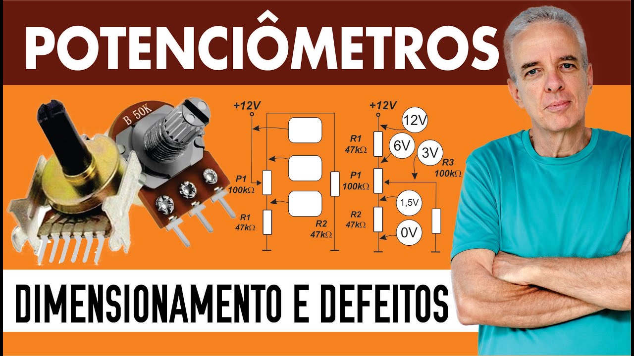 POTENCIÔMETROS - DIMENSIONAMENTO E ANÁLISE DE DEFEITOS