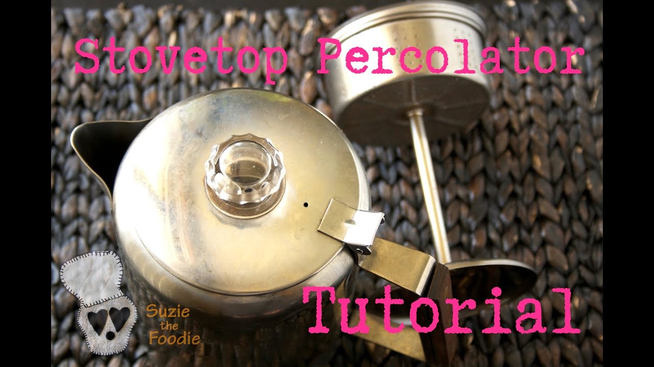 My First Time Using A Stovetop Percolator! No better way to make coffee.