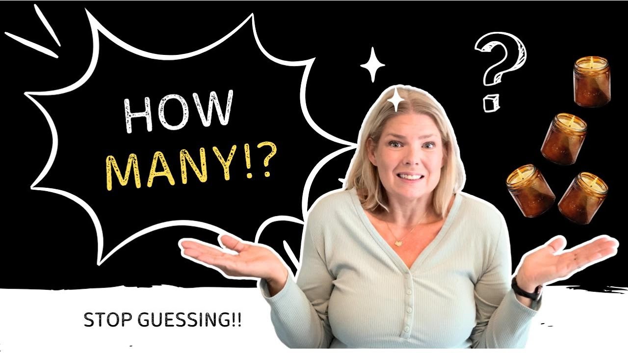 From 0 to Sold-Out: How Many Candles You Really Need | Candle Business Basics Miniseries