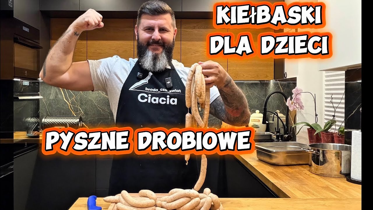 Pyszne Drobiowe kiełbaski