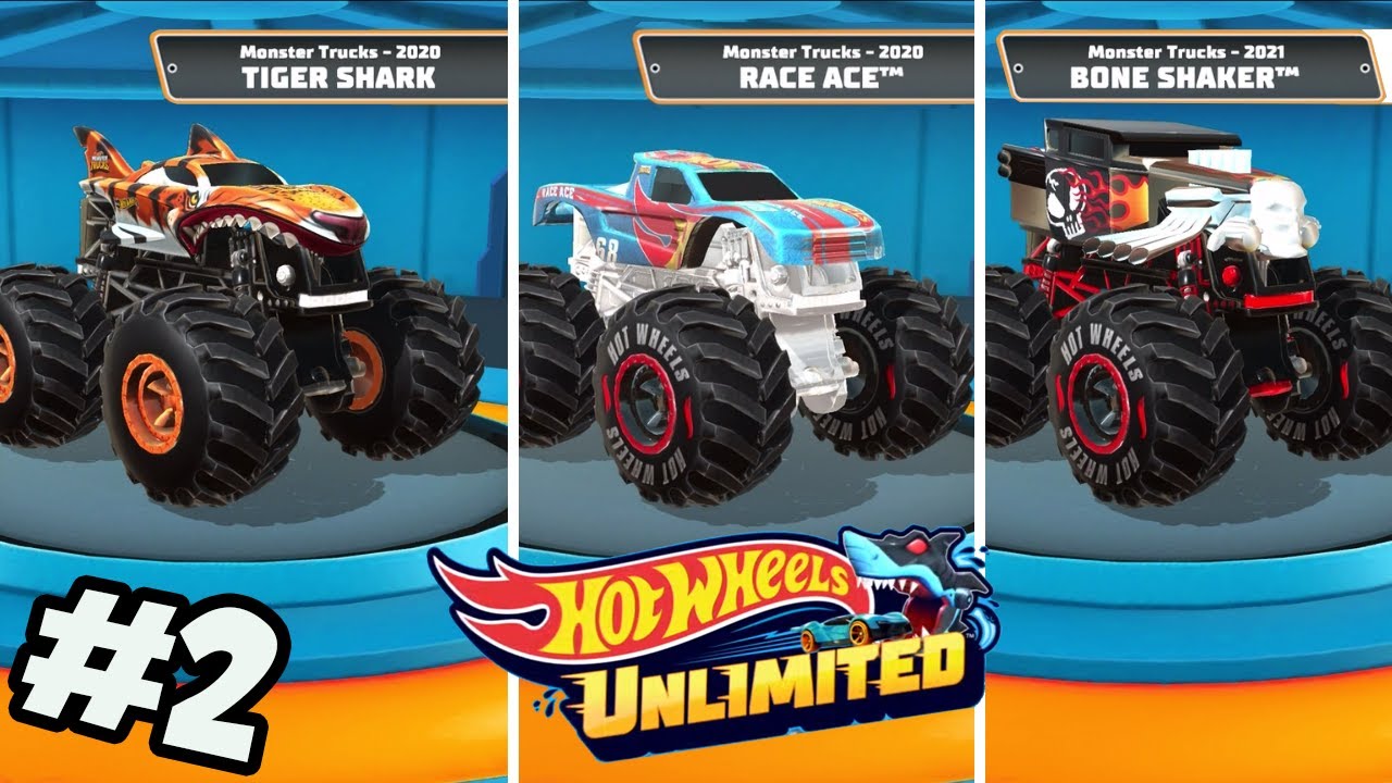Hot Wheels Unlimited - Unlock All Monster Truck